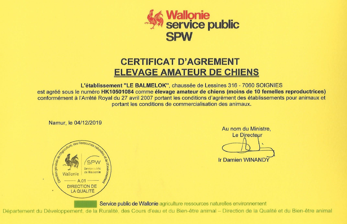 Certificat_elevage